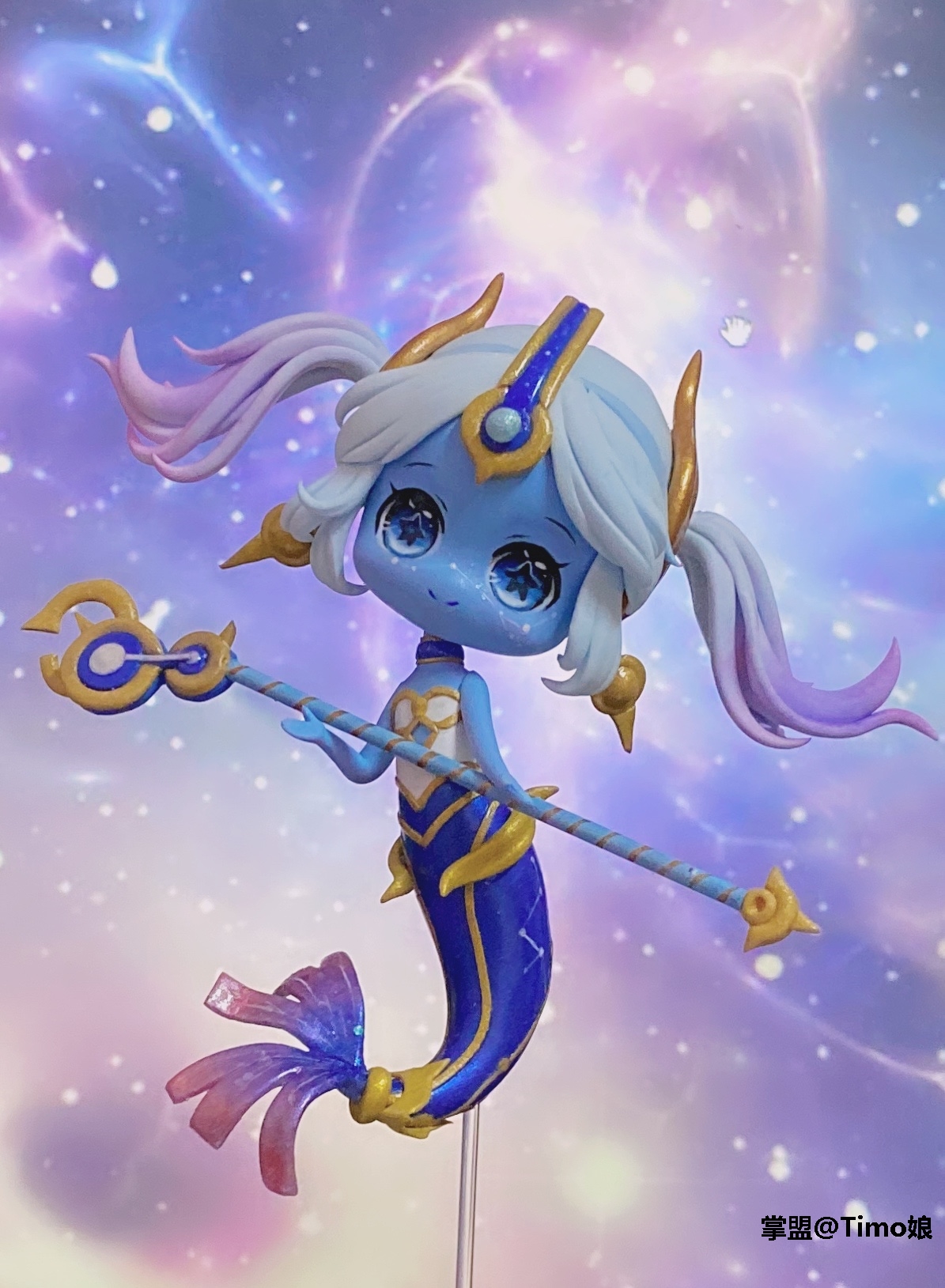 盟物堂:陪伴是最好的礼物 妹纸手作超q双鱼星神娜美