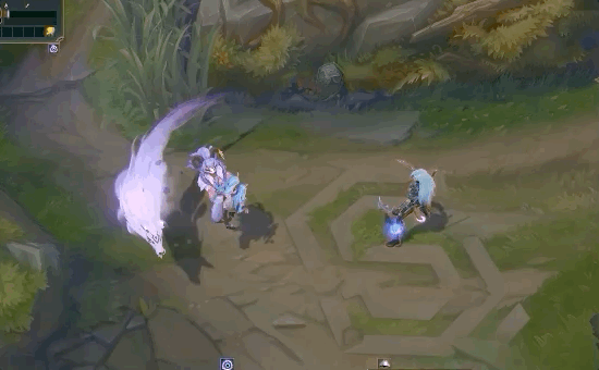 千珏平a的每一箭都会溅射出花瓣,q技能的弹道会稍微大一些,让玩家