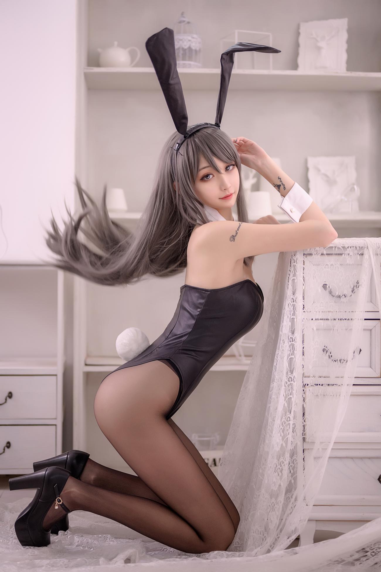 兔女郎学姐-清风博客