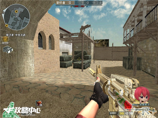 穿越火线之国际五图 沙丘地图基本位置解析