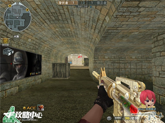 穿越火线之国际五图 沙丘地图基本位置解析