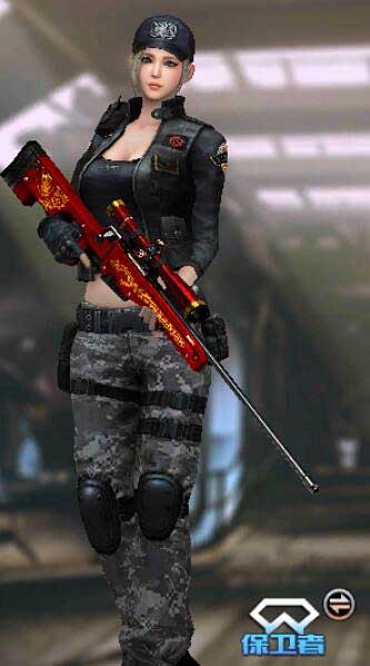 <a href=http://www.5gwan.net/cfsy/ target=_blank class=infotextkey>cf手游</a>必备枪械 炫酷狙击枪AWM-Red