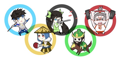 五黑福利 奥运必备五环头像来啦