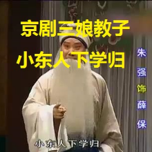 京剧三娘教子小东人(热度:20)由夏立华翻唱，原唱歌手凤舞华夏