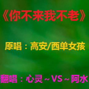 你不来我不老(热度:198)由张建中翻唱，原唱歌手高安/西单女孩