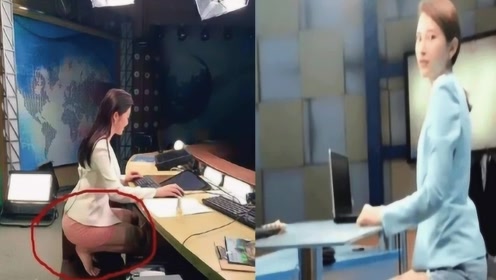 新闻女主持人一夜爆红,镜头往下移后,网友:给摄影师加鸡腿