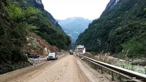 四川达州山区,最美的大峡谷,丛山峻岭