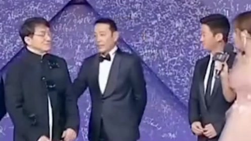 陈道明成龙吴京同台,从细微处看人品,陈道明太赞了!