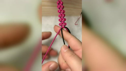 桃花结慢动作教程,一学就会