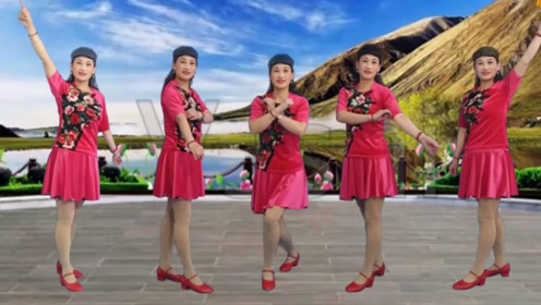 武丽萍广场舞《天美地美中国美》32步简单易学