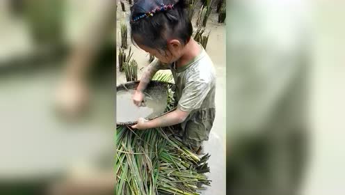 农村的孩子就是接地气,这样的童年时光,才算是天真无邪的