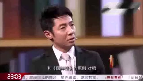 千万不要跟外交官斗嘴，因为你说不过人家，撒贝宁偏不信