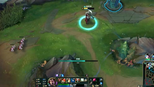 LOL：打野剑圣消耗诺手，诺手一套光速相位俯冲，剑圣根本追不上