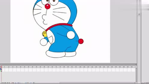 两flash动画制作教程:2分钟教你快速制作出小叮当,你学会了吗