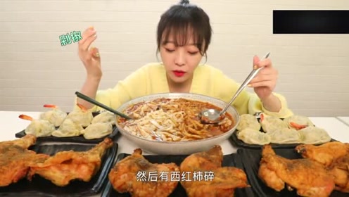 大胃王mini:今天安排螺蛳粉饭,吃外卖能吃一个月工资的,也只有你了!