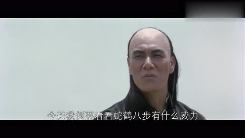 成龙《蛇鹤八步》最经典片段!就是为看这段,我又重刷了一遍!