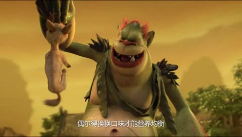 哪吒之魔童降世:海夜叉到陈塘江来作妖,刚好被哪吒抓个正着