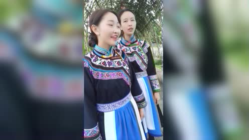 实拍大凉山,小姐姐歌唱彝族山歌,人美歌甜,太好听了