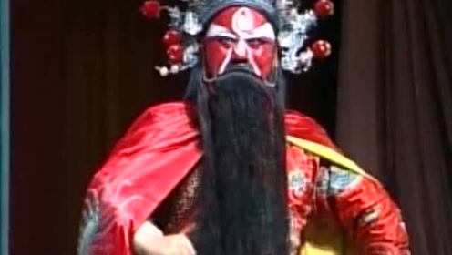 豫东红脸王朱坤芳演唱豫剧《借头》"伯父听孩儿细说实情"