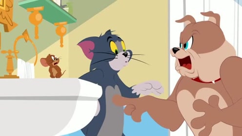 猫和老鼠:主人的戒指掉到水管里了,汤姆和斯派克会被赶出去
