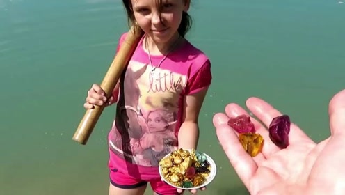 运气爆棚的小姑娘,野外探险人生走上巅峰!