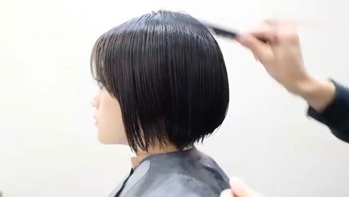 不烫不染很减龄的bob短发:女生都喜欢这样剪