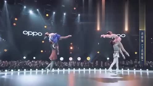 舞蹈风暴:四人芭蕾组合cos王者荣耀角色跳舞靓丽全场!