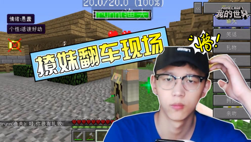 我的世界:心急吃不了热豆腐,贤宝宝撩妹翻车现场