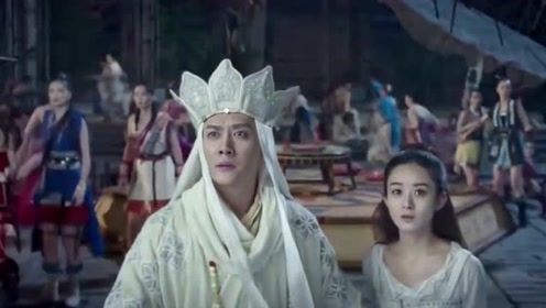 赵丽颖为心爱的唐僧撑起伞,《西游记女儿国》里上演别样爱情大戏!
