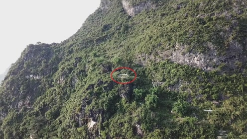 农村这样霸气的大将点兵台,葬此山者非富即贵,难得一见