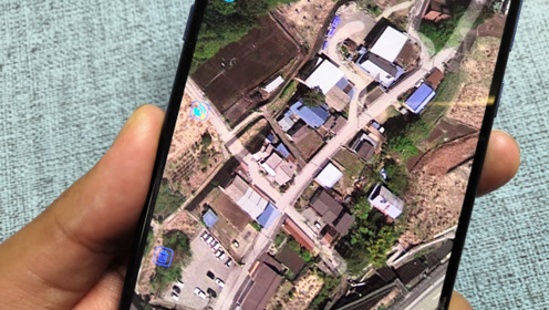 这才是真正的手机卫星地图,连你村子的每一座房子院子都看得清楚