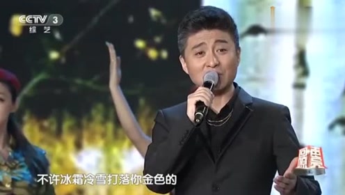 歌手周炜演唱《绿色军衣》大歌唱家开口不凡,好听至极