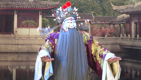 豫剧唐派掌门人贾廷聚83岁演唱《三哭殿》一边是孤王
