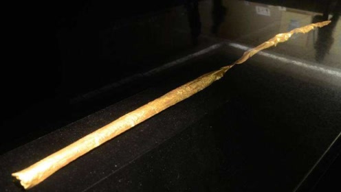 三星堆的黄金权杖,历经五千年还闪闪发光,一露头立即封锁现场