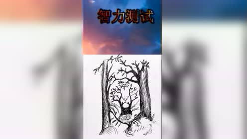 智力测试如果你发现四只老虎以上,恭喜你眼力惊人,智商逆天!
