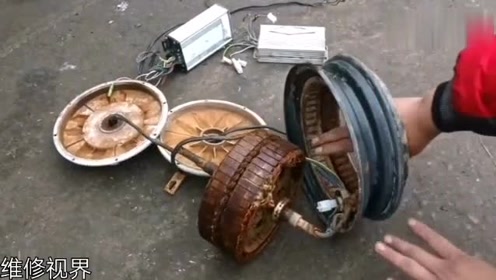 双控制器双电机,真正的双动力电动车电机,工作原理是什么?