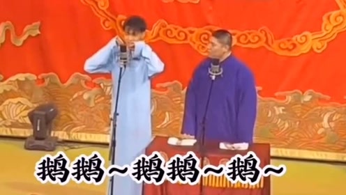 被鹅声逼疯的秦霄贤,听到声音赶紧捂耳朵