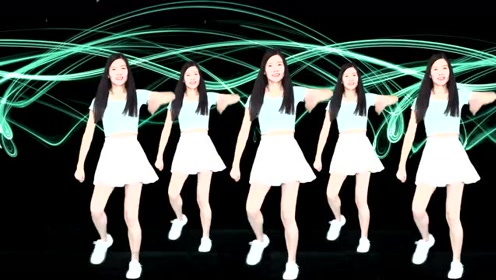 广场舞《佛系少女》网红流行歌曲可爱风健身舞