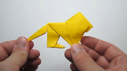 如何制作折纸狮子,简易版步骤在这里,你学会了吗?