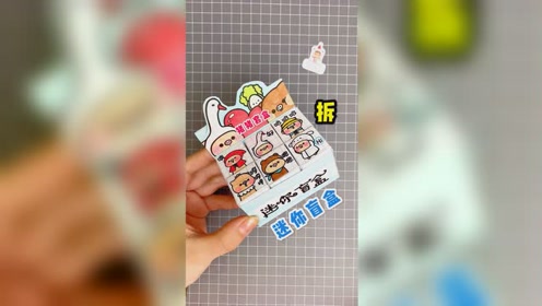 拆一整套迷你盲盒