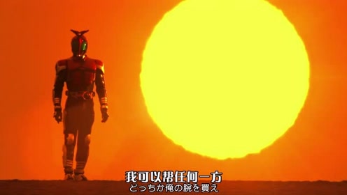 夕阳下的甲斗王,简直帅气十足
