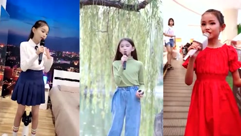 甜美公主网红宋小睿翻唱歌曲精彩片段《画》《98k》《可能否》《毕业