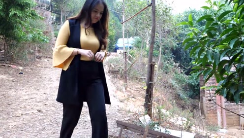 美女去农村相亲,嫌弃对方的房子破,男孩带她走一圈房子马上同意了