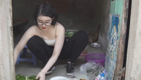 在老挝遇到这样的女人就娶了吧,姑娘抬头那一刻,看得我都心动了