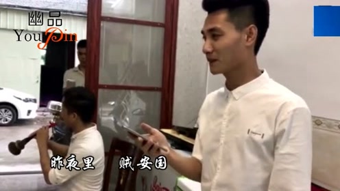潮汕王子李子光现场演唱潮剧《执法如山不回头》太棒了