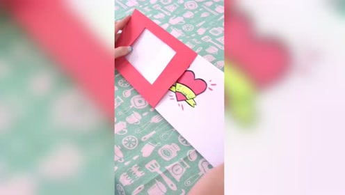 手工折纸教程,神奇的贺卡,你知道是怎么回事吗