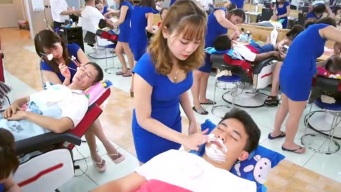 越南理发店一次一百,为什么男游客排长队也要理发?看完才知道猫腻