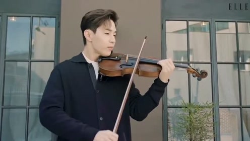 henry刘宪华改编《7 rings》好好听!拉小提琴的样子真是太帅了