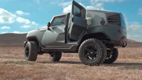 野兽硬派suv rezvani tank,比悍马都霸气,车如其名简直就是坦克