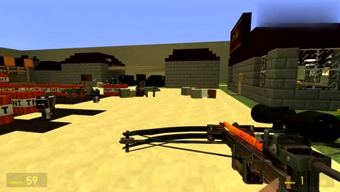 GMOD沙盒游戏：贝利亚带来TNT跟狼群，这是想做什么